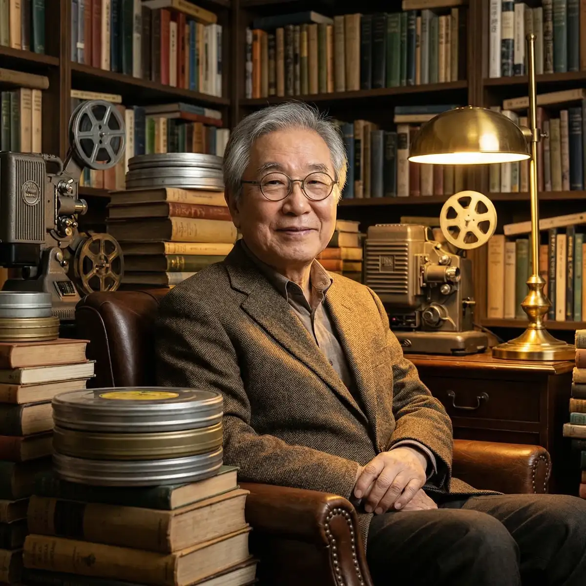 亚洲伦理片库馆长肖像 - 暗网禁区 研究学者